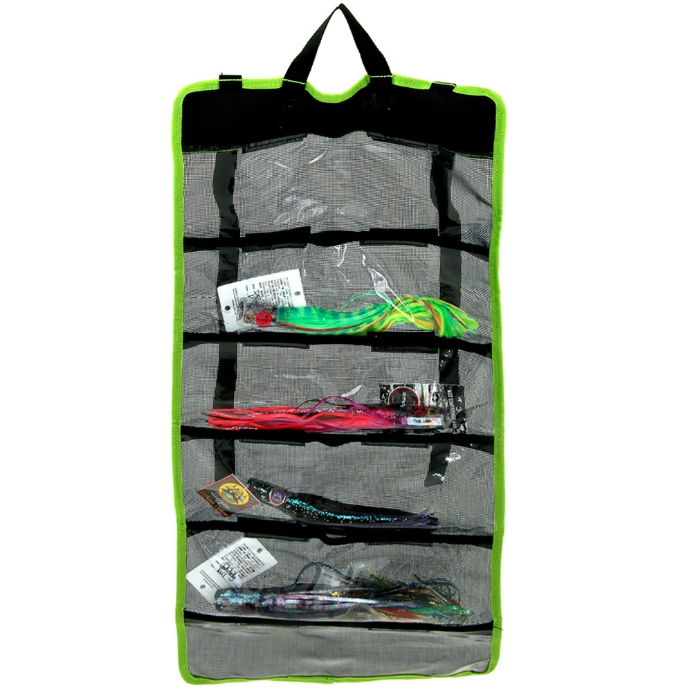 Shimano 6 Pocket Game Lure Wrap Black/Green