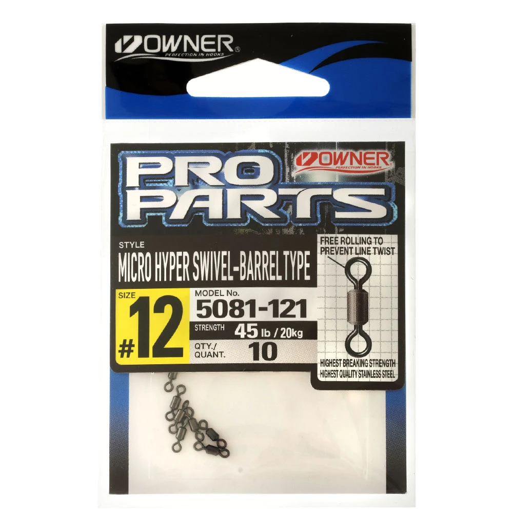 Owner 5081 Micro Hyper Barrel Swivels - Image 4