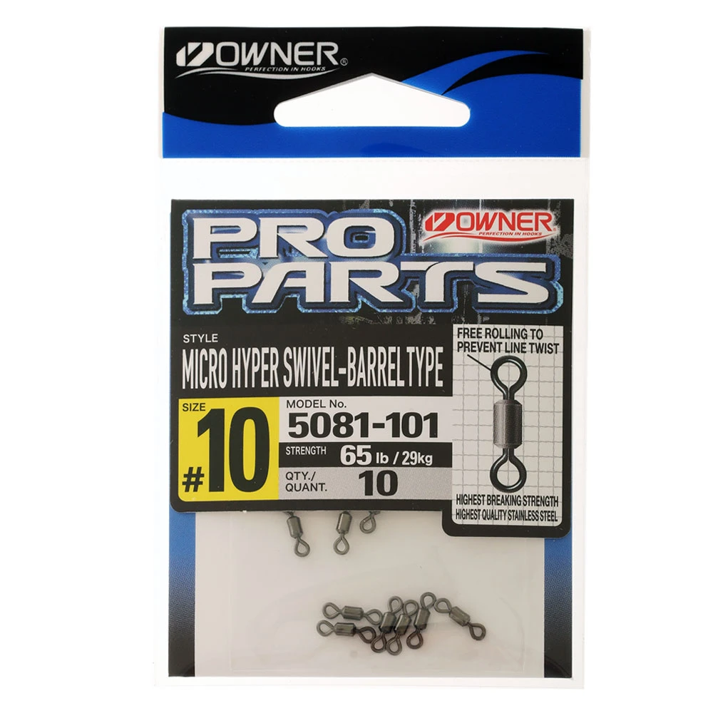 Owner 5081 Micro Hyper Barrel Swivels - Image 6