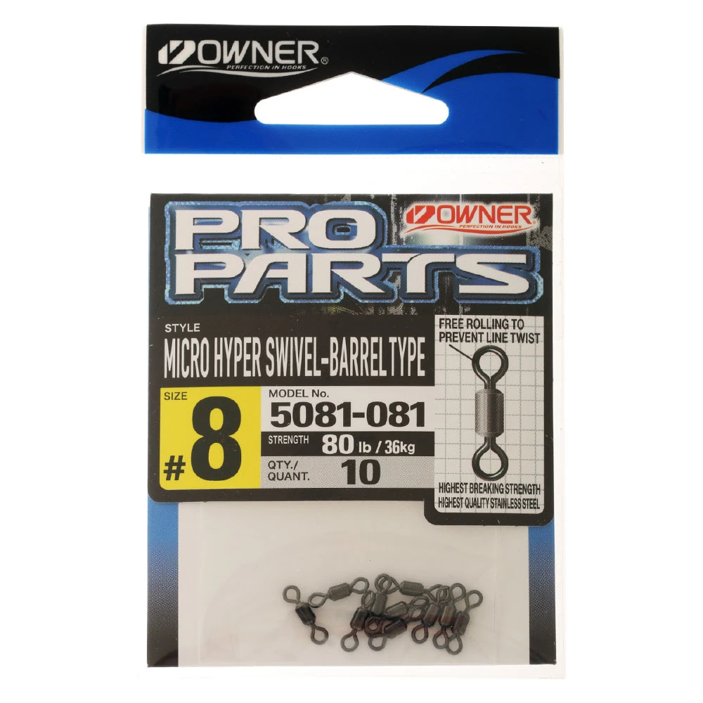 Owner 5081 Micro Hyper Barrel Swivels - Image 8
