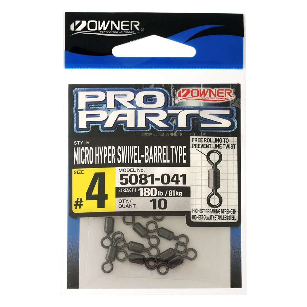 Owner 5081 Micro Hyper Barrel Swivels - Image 10