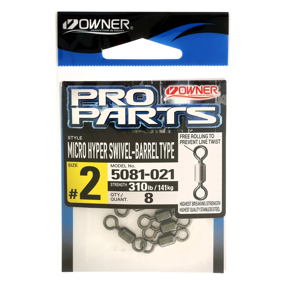 Owner 5081 Micro Hyper Barrel Swivels - Image 14