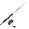 Okuma Azores Blue 9000 And Tournament Concept Spin Jig Combo 5ft 3in 200-350g 1pc
