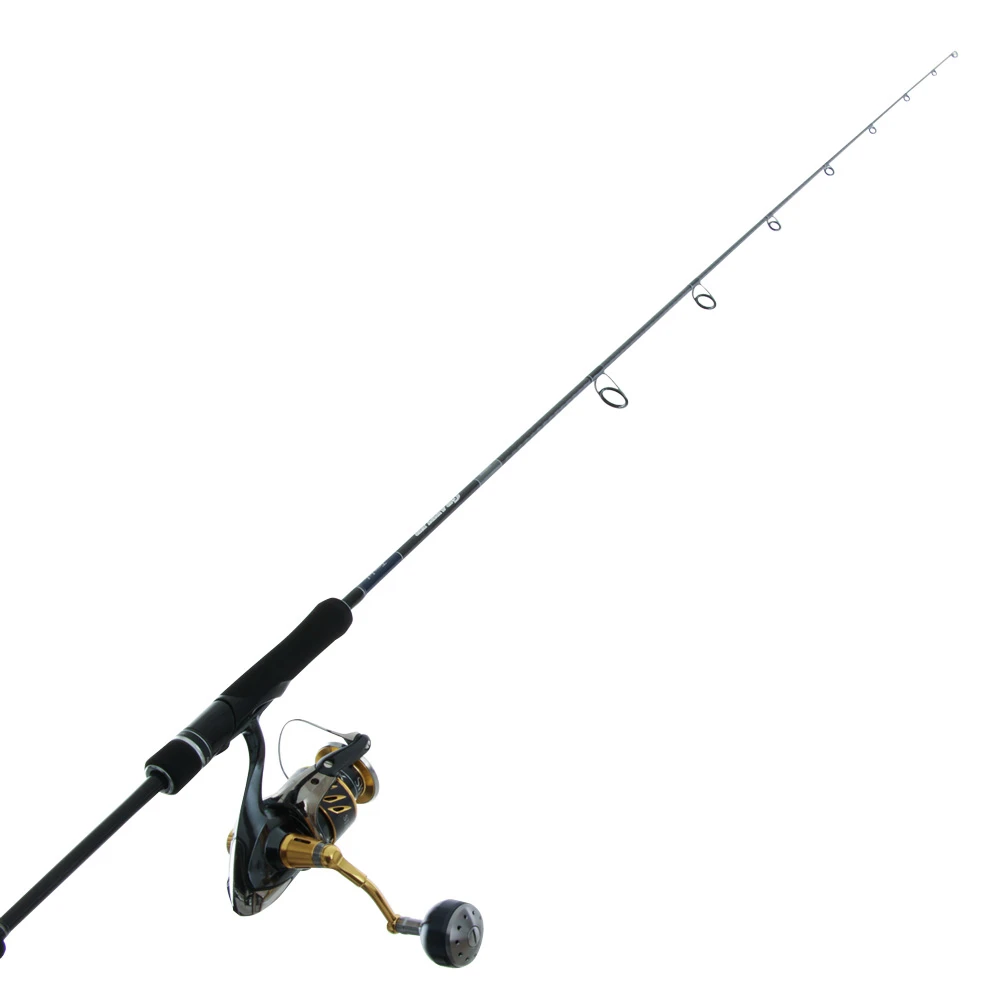 Shimano Stella 4000 SWB XG And Grappler Type J S631 Light Jig Spin Combo 6ft 3in PE1.5 2pc