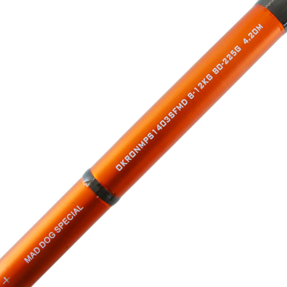 Okuma Nano Matrix Plus Mad Dog Spinning Surf Rod 14ft 8-12kg 3pc - Image 4