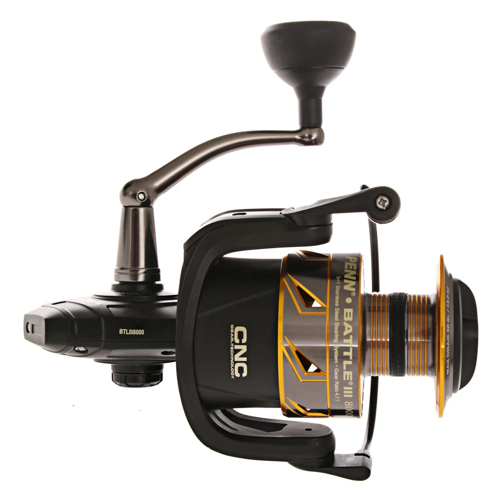 PENN Battle III 8000 Ocean Assassin Spinning Combo 8ft 2in PE6-8 2pc - Image 2
