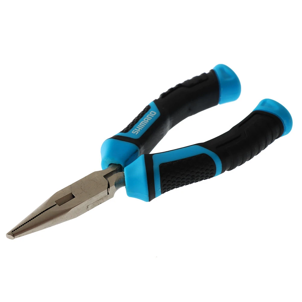 Shimano Brutas Split Ring Pliers Silver Nickel 5in - Image 3