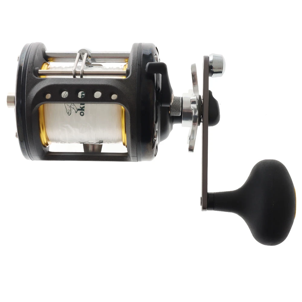 Okuma Custom-330LS Level Wind Boat Reel With 15kg Line - Image 3