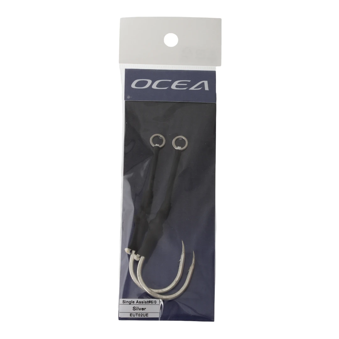 Shimano Ocea Easy Pebble Replacement Single Assist Hook 6/0 2pc