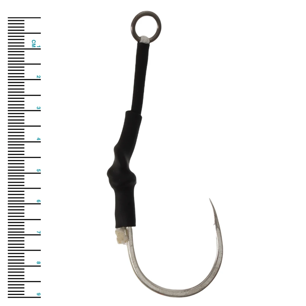 Shimano Ocea Easy Pebble Replacement Single Assist Hook 6/0 2pc - Image 2