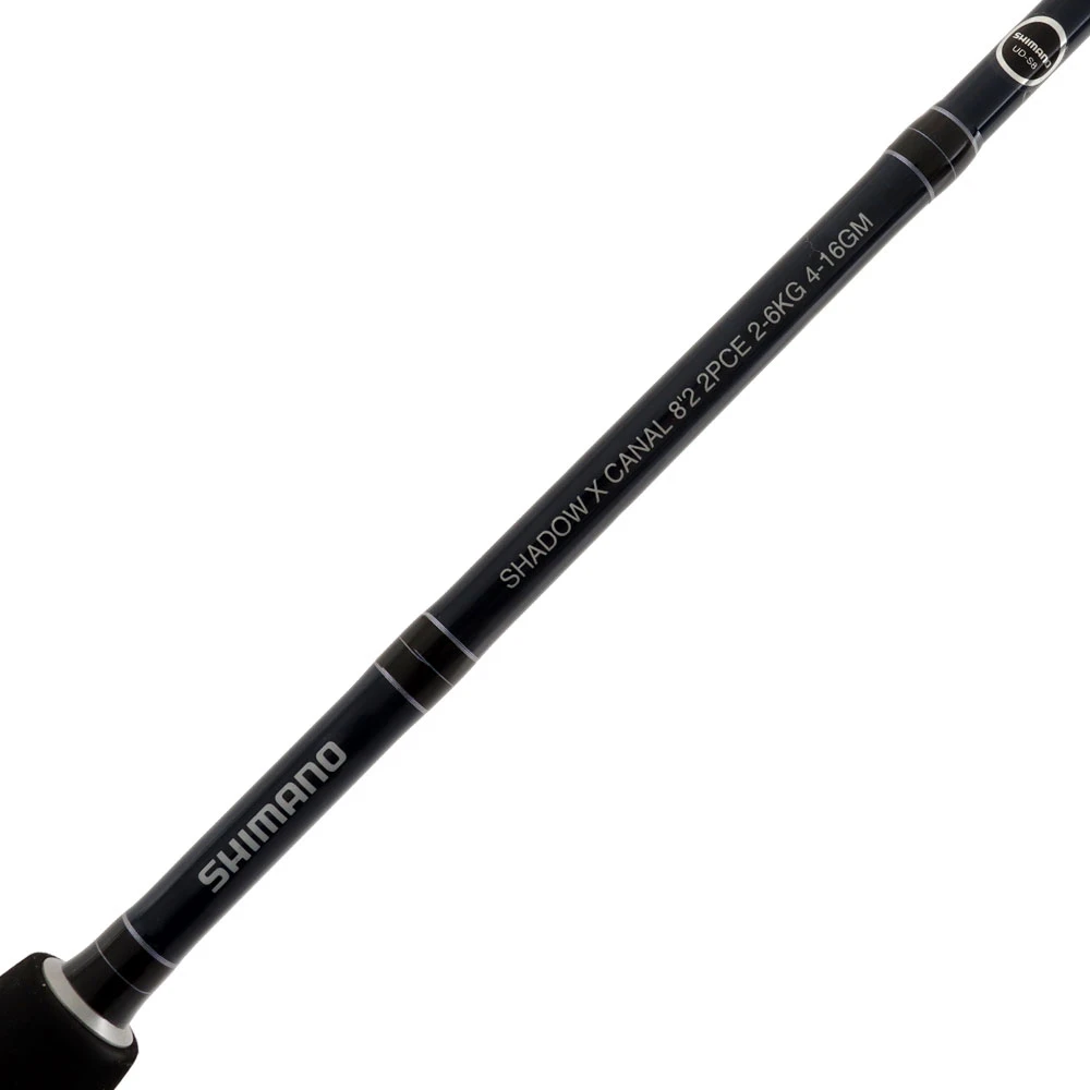 Shimano Shadow X Canal Spinning Rod 8ft 2in 2-6kg 2pc - Image 4