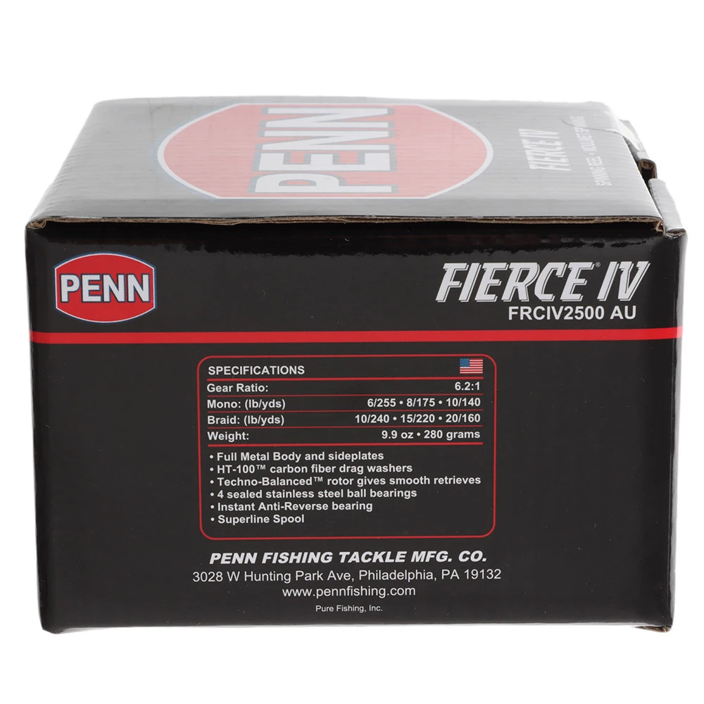 PENN Fierce IV 2500 Spinning Reel - Image 2