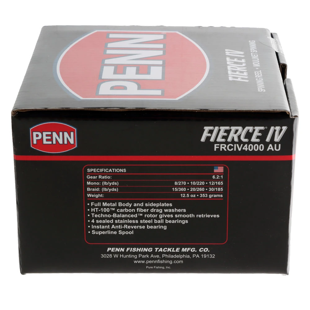PENN Fierce IV 4000 Spinning Reel - Image 2