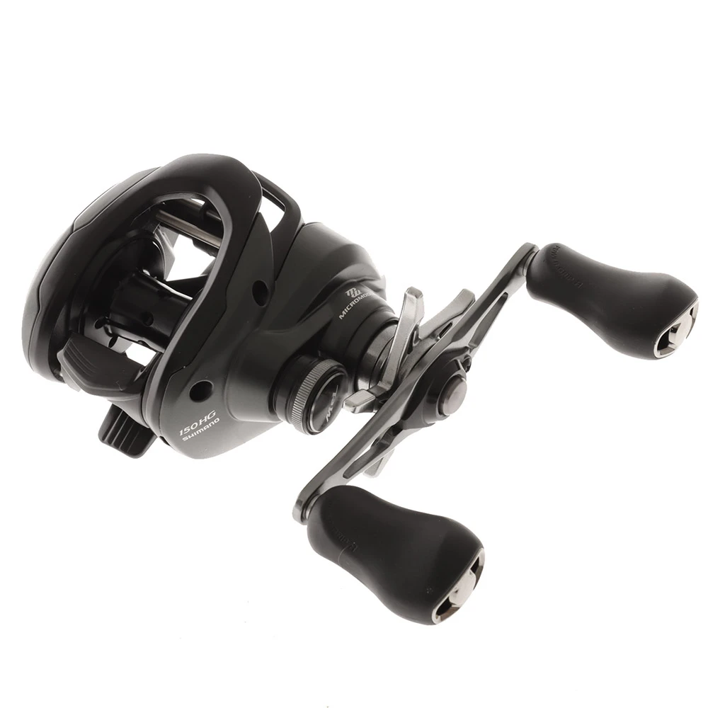 Shimano Curado MGL 150 HG Blackout Baitcasting Combo 7ft 7-28g 2pc - Image 3