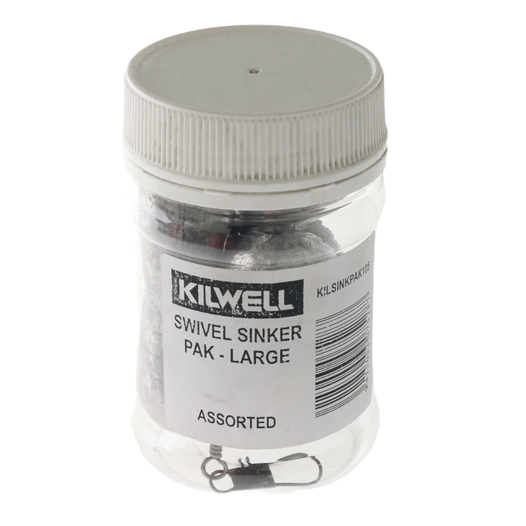 Kilwell Large Swivel Sinker Pack