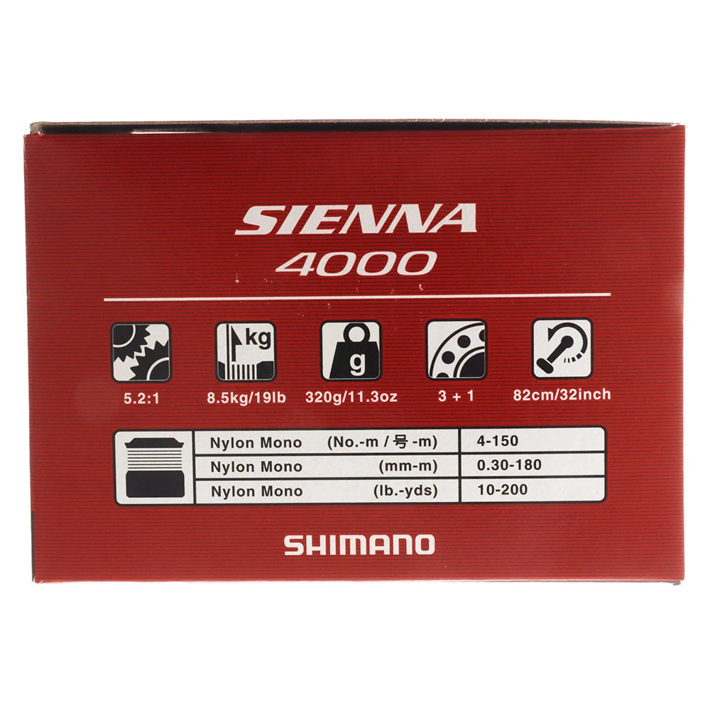 Shimano Sienna 4000 FG Spectrum Plus Softbait Combo With Braid 7ft 3-5kg 2pc - Image 5
