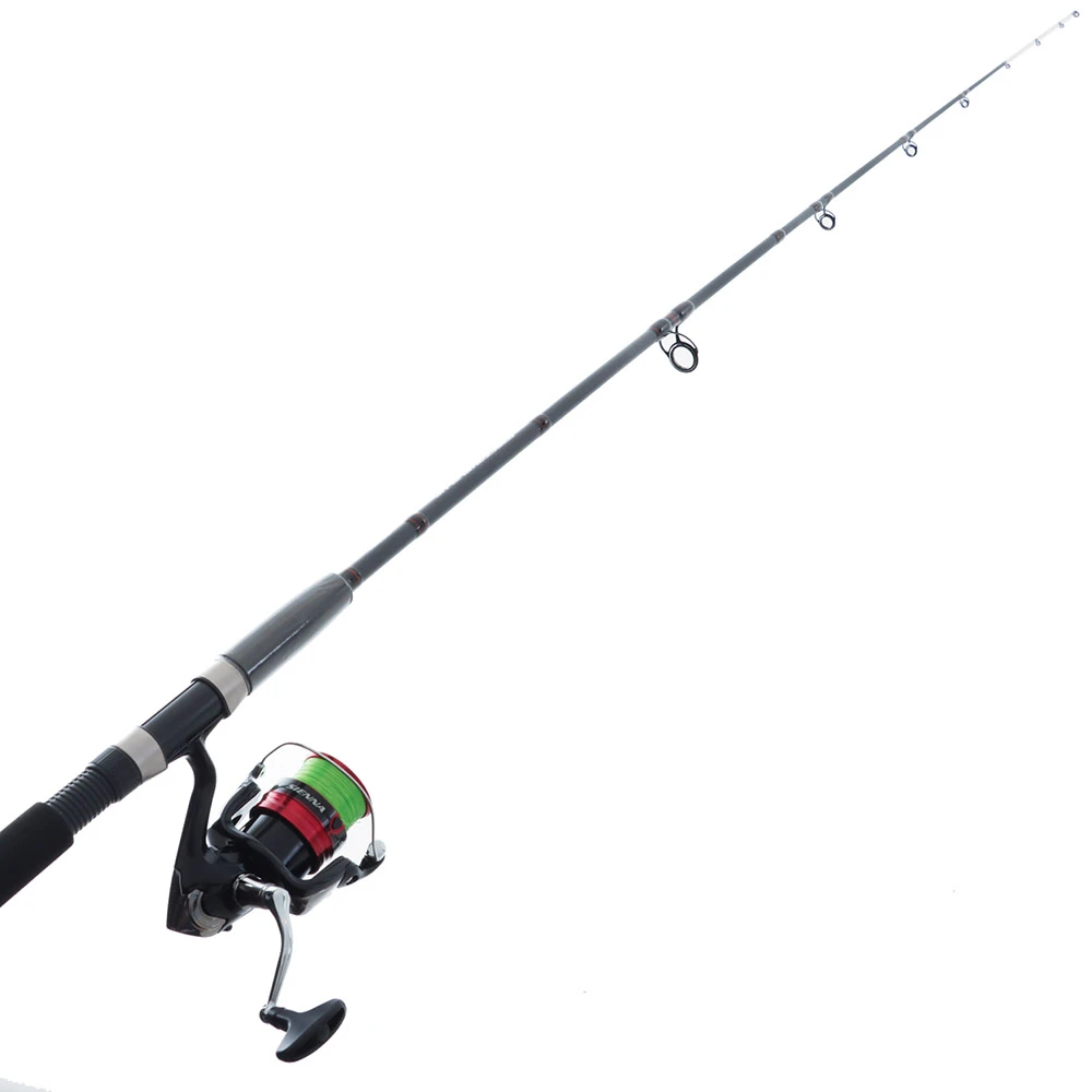 Shimano Sienna 4000 FG Spectrum Plus Softbait Combo With Braid 7ft 3-5kg 2pc