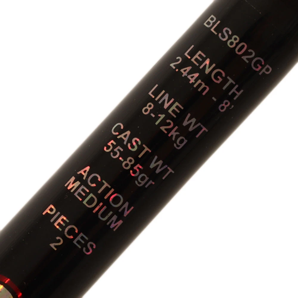 Kilwell Black Shadow BS802 General Purpose Spinning Rod 8ft 8-12kg 2pc - Image 4