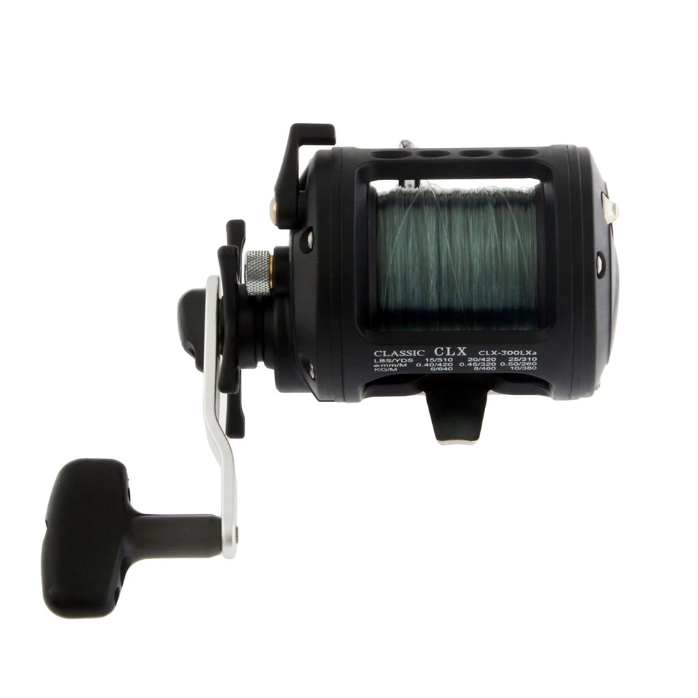 Okuma Classic XT 300LX Levelwind Lefthand Reel With Line - Image 3