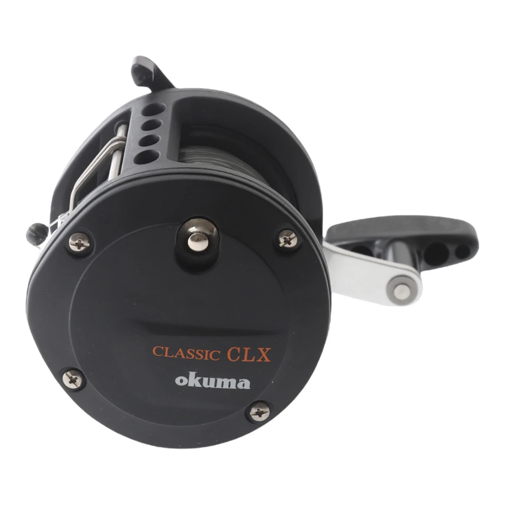Okuma Classic CLX450 Levelwind Boat Reel With Line - Image 4