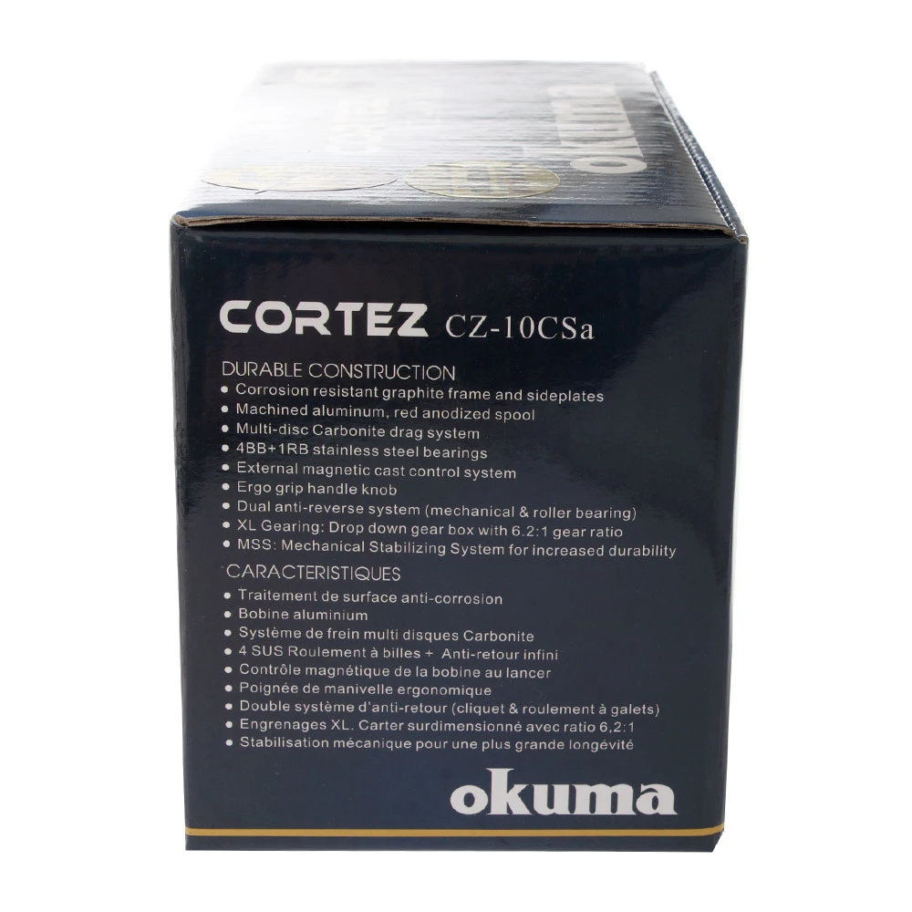 Okuma Cortez CZ-10CS Star Drag Overhead Reel With Braid - Image 3