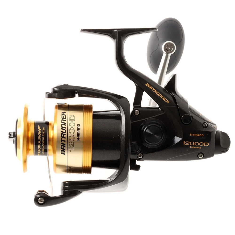 Shimano Baitrunner 12000 D Vortex Rock Spin Combo 10ft 10-15kg 2pc - Image 4