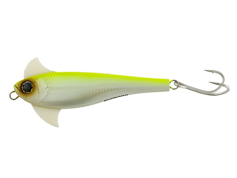 Shimano Waxwing Saltwater Lure Chartreuse 138mm - Image 3