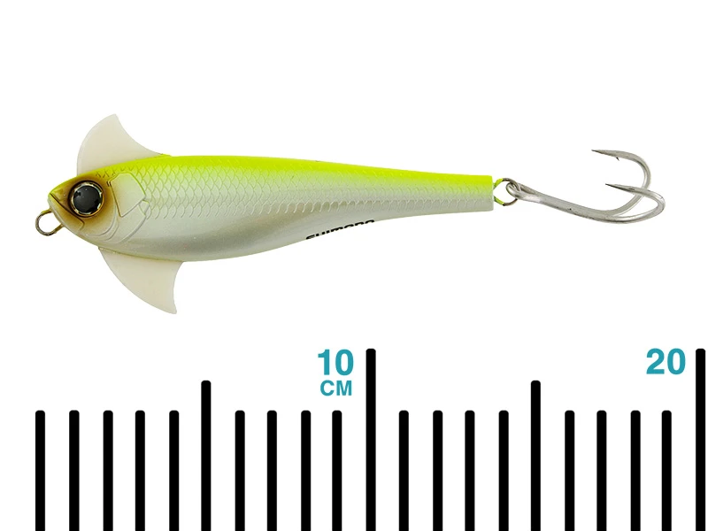 Shimano Waxwing Saltwater Lure Chartreuse 138mm - Image 6