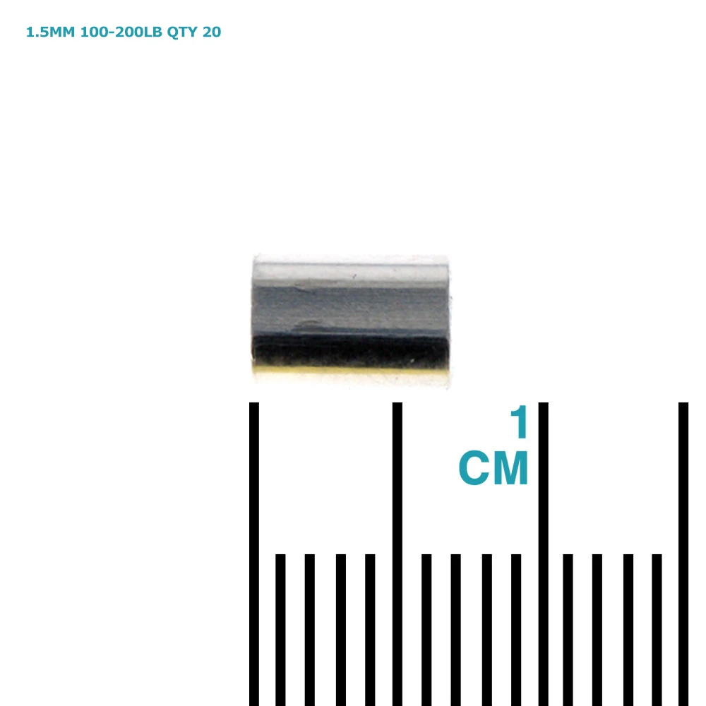 ManTackle Aluminium Crimp Sleeves Qty 20 - Image 4