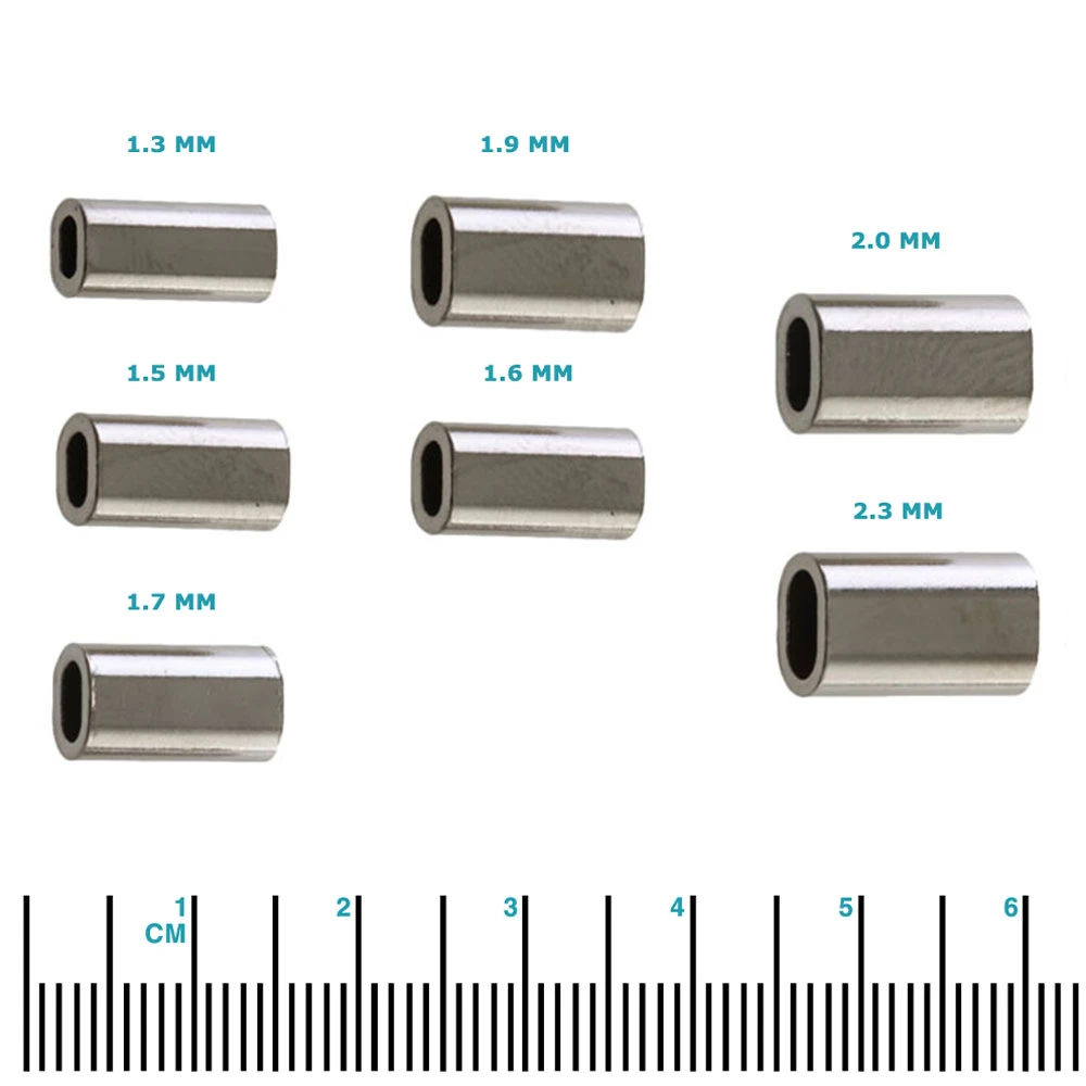 ManTackle Copper Crimp Sleeves Qty 20 - Image 2