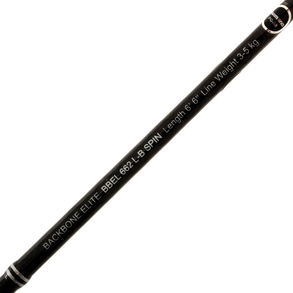 Shimano Backbone Elite Spinning Light Soft Bait / Micro Jig Rod 6ft 6in 3-5kg 2pc - Image 4