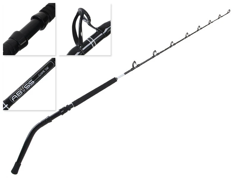 Shimano Tiagra 50 WA And Abyss SW Bent Butt Stand Up Game Combo 5ft 6in 60-100lb 2pc