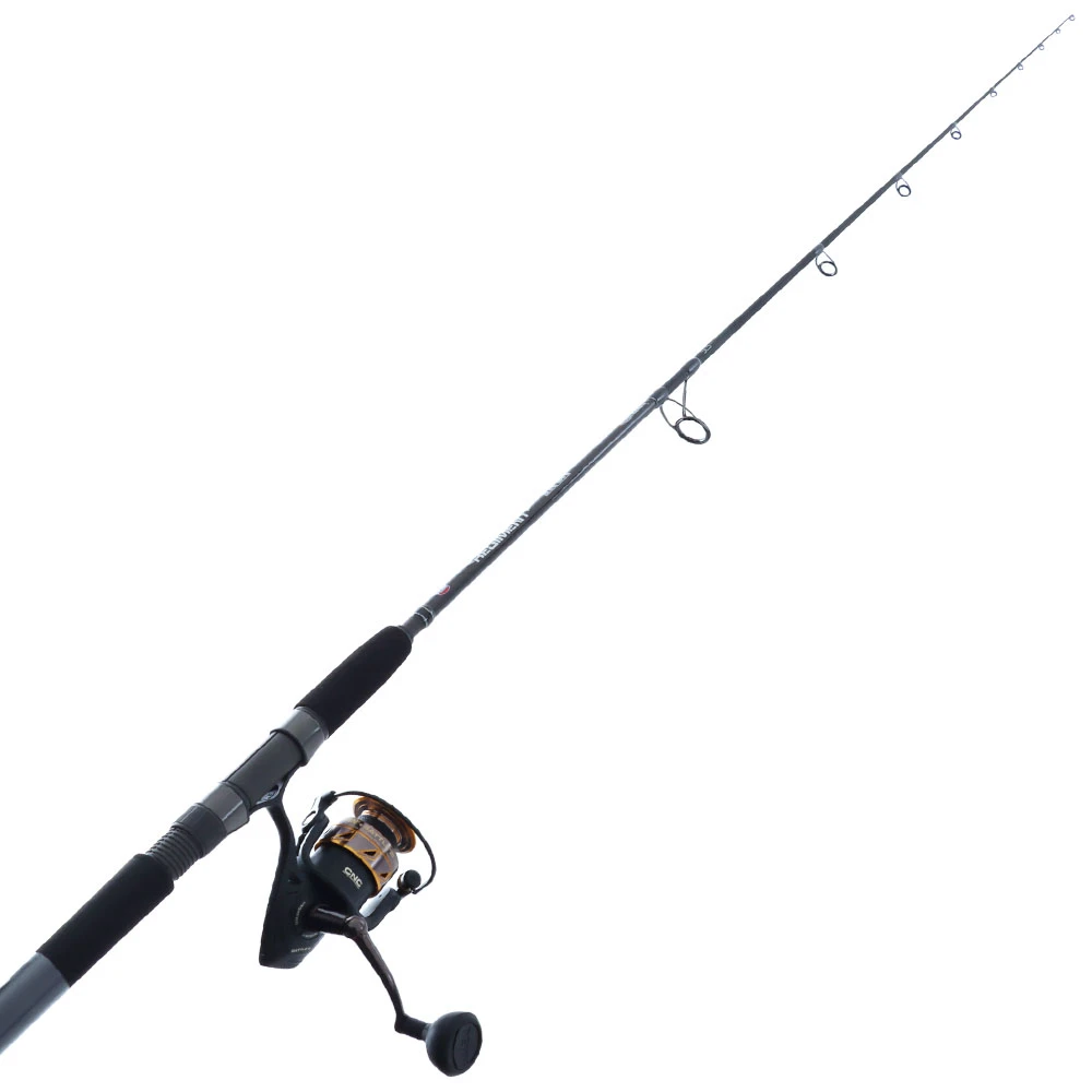 PENN Battle III 3000 Regiment Black Ops II Softbait Spin Combo 7ft 9in 5-9kg 2pc