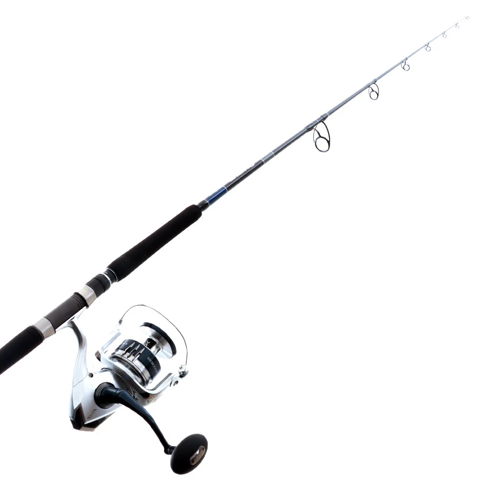 Shimano Saragosa 18000SW AHG Grappler Type C S82H Topwater Spin Combo 8ft 2in PE8 2pc
