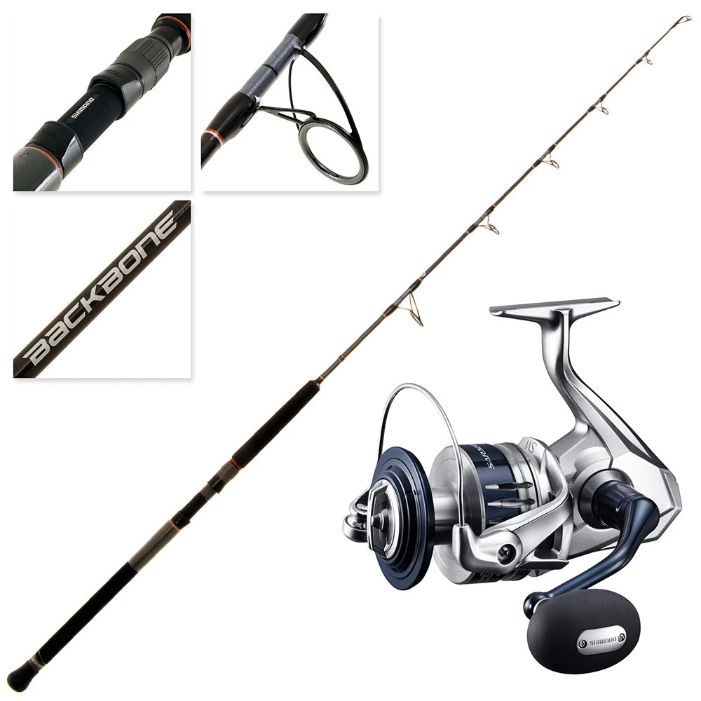 Shimano Saragosa 18000SW AHG Backbone Jigging Combo 5ft 5in 400g 1pc