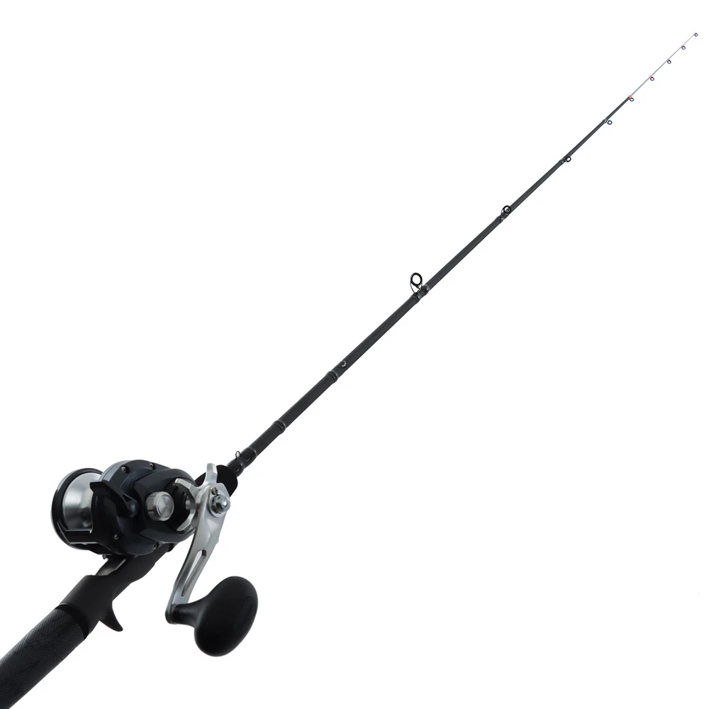 Shimano Torium 14A HG Blackout Engetsu Heavy OH Slow Jig Combo 6ft 6in 20-30lb 2pc