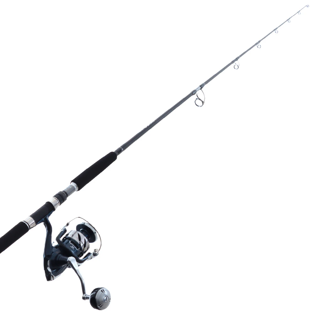 Shimano Twin Power SWC 8000HG Ocea Plugger Full Throttle Topwater Spin Combo 8ft 2in PE6 2pc