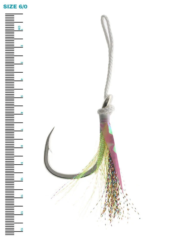 Mustad Ultrapoint 10830NP Jigging Assist Hooks Qty 2 - Image 2