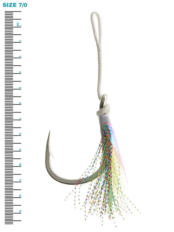 Mustad Ultrapoint 10830NP Jigging Assist Hooks Qty 2 - Image 4