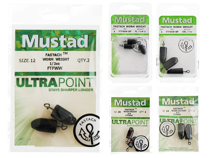 Mustad Fastach Jig Head Weights - Image 2