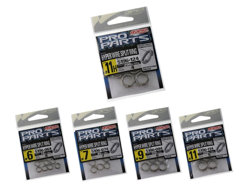 Owner P12 Hyperwire Heavy-Duty Split Rings