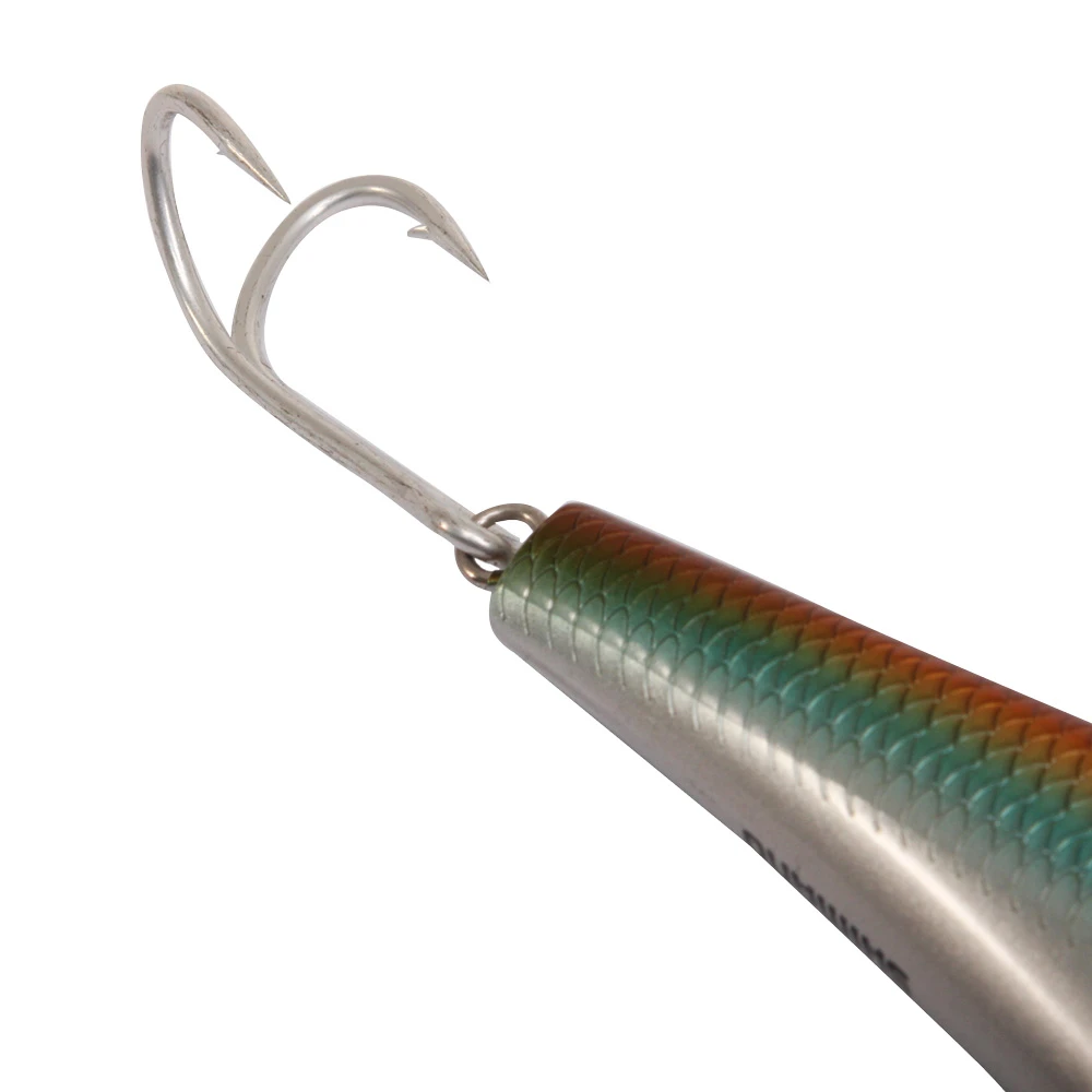 Shimano Waxwing Saltwater Lure 88mm Copper Blue Silver - Image 3