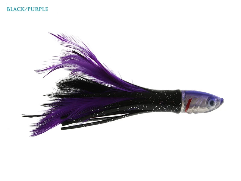 White Label Zima Feather Trolling Tuna Lure 6in