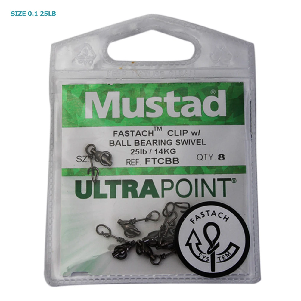 Mustad Swivel Bearing With Fastach Clip - Image 5