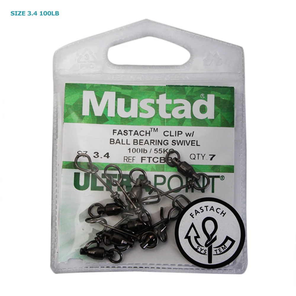 Mustad Swivel Bearing With Fastach Clip - Image 8