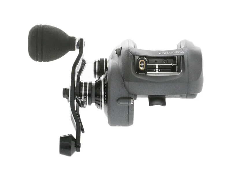 Okuma Komodo SS 364 Low Profile Baitcaster Reel With Power Handle - Image 3