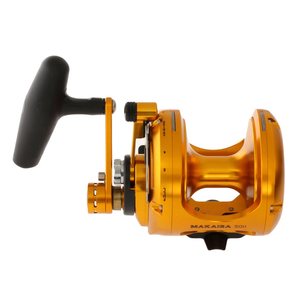 Okuma Makaira Gold 50 2-Speed Open Top Tournament Concept Game Combo 5ft 10in 24-37kg 1pc - Image 7