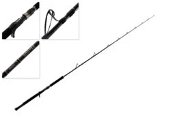 Okuma Cortez Overhead Boat Rod Red 6ft 6in 10-15kg 2pc