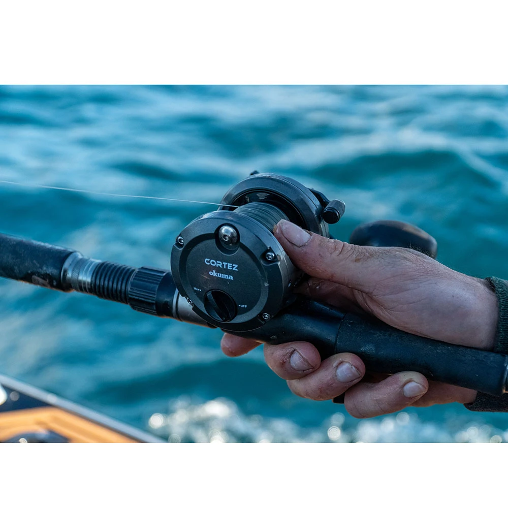 Okuma Cortez CZ-10CS Star Drag Overhead Reel With Braid - Image 8