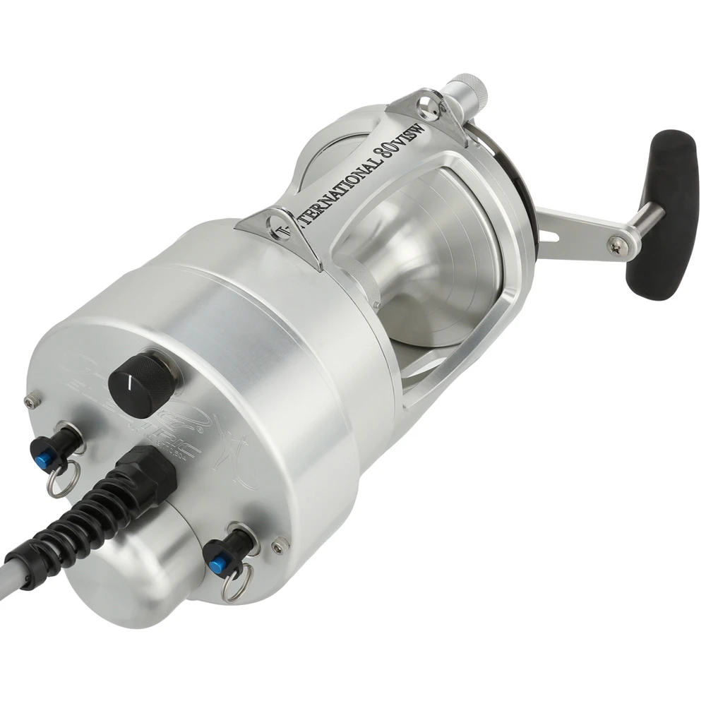 PENN Hooker International VI 80 Detachable Electric Reel Silver